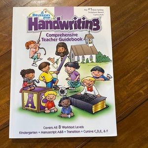 Reason for Handwriting:‎ Comprehensive Teacher Guidebook, k -6